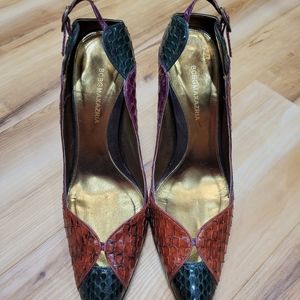 Heels used multi color